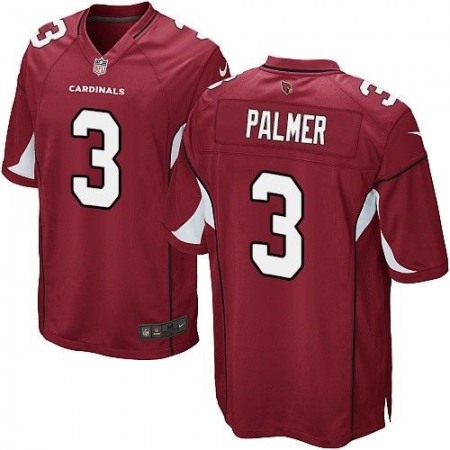 Cardinals #3 Carson Palmer Red Team Color Youth Stitched NFL Eli