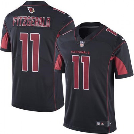 Cardinals #11 Larry Fitzgerald Black Youth Stitched NFL Limited