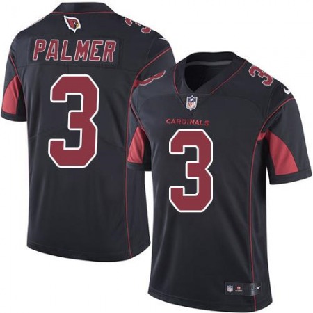Cardinals #3 Carson Palmer Black Youth Stitched NFL Limited Rush